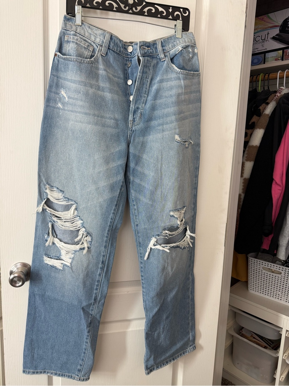 Cello Distressed Boyfriend Jeans